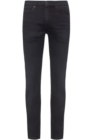 HUGO BOSS Heren 734 Skinny-Fit Jeans in Charcoal