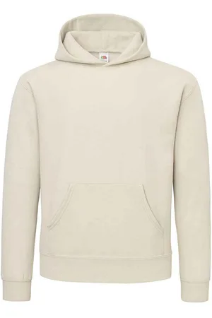 Fruit Of The Loom Katoenen herenhoodie (Woestijnzand)