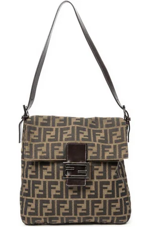 Fendi Square Shoulder Flap Schoudertas