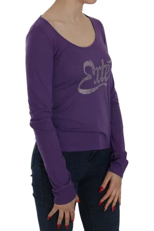 Exte Elite Rhinestone Lange Mouw Tshirt