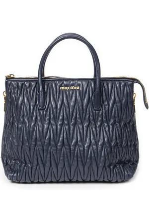 Miu Miu Medium Side Zip Tote Schoudertas