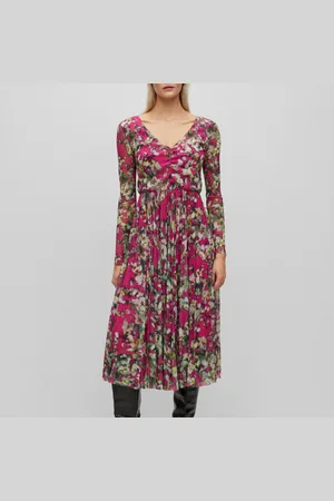 HUGO BOSS Erlissi Allover Print Jurk voor dames in