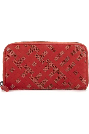 Bottega Veneta Long Zip Portemonnee