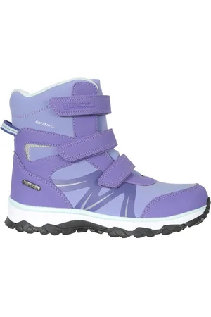 Mountain Warehouse Kinder/Kinder Slope Adaptive Softshell Snow Boots (Lavendel/Munt)
