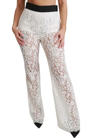 Dolce & Gabbana Kanten Broek Voor Dames