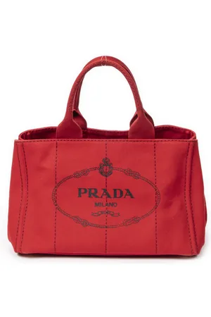 Prada Medium Canapa Tote Handtas