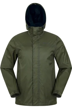 Mountain Warehouse Torrent Waterdichte Jas voor heren ( Groen)