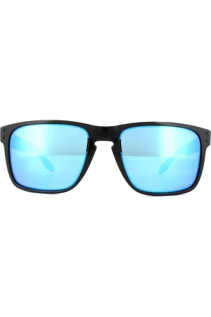 Oakley Square Mens gepolijst zwarte prizm saffier zonnebril