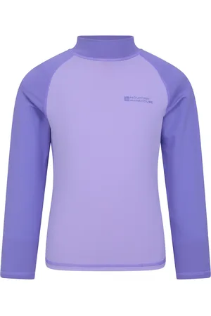 Mountain Warehouse Rash Top met lange mouwen voor kinderen/Kinderen (Donker )