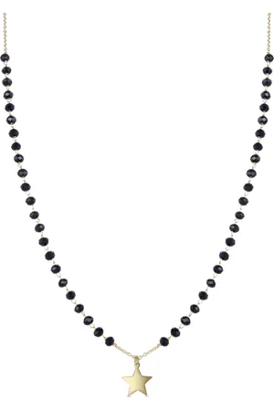 Luxenter Mileu ketting in 925 sterling zilver en kristal met 18kt geelgoud plating
