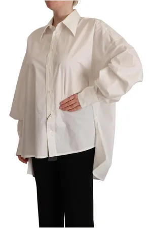 Dolce & Gabbana Oversized Katoenen Poplin Overhemd