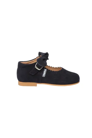 Angelitos Mercedita leren schoenen kameel