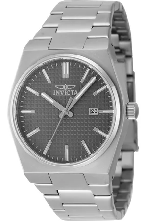 Invicta Speedway 48391 Heren Horloge - Quartz Uurwerk - Roestvrij Staal met grijze Wijzerplaat - 40mm