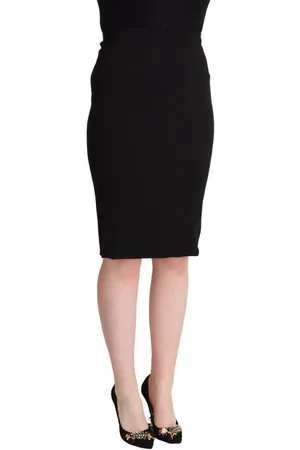 Dolce & Gabbana Zwarte Kokerrok