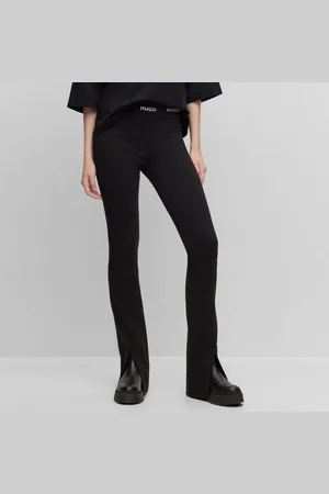 HUGO BOSS Haskanna Slim-Fit Broek voor dames in