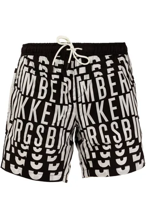 Bikkembergs Herenstrand boxer medium boardshort fantasie