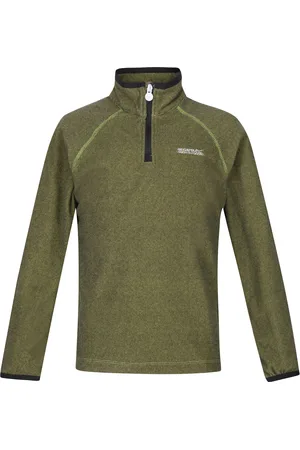 Regatta Kinderen/Kinderen Loco Fleece (Donker Tang/Zwart)