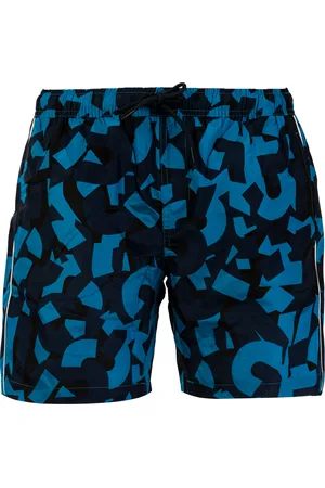 Bikkembergs Herenstrand boxer medium boardshort fantasie