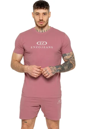 Enzo | Heren gym trainingspak met T-shirt en korte broek