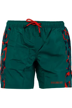 Bikkembergs Heren Boardshort Medium met gedessineerde zijband