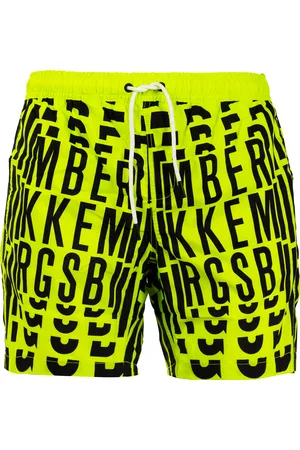 Bikkembergs Herenstrand boxer medium boardshort fantasie
