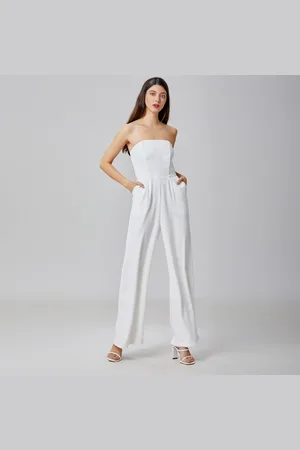 Smart & Joy Minimalistische bustier jumpsuit