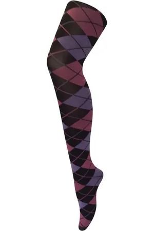 Sock Snob Dames80 denier ondoorzichtig patroon panty