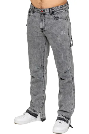 Enzo Milano | Herenjeans met gesplitste zoom