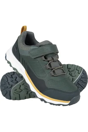 Mountain Warehouse Kinderen/Kinderen Wilderness Waterdichte Wandelschoenen (Donkere Khaki)