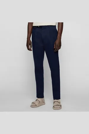 HUGO BOSS Heren T-Peet Broek in Donkerblauw
