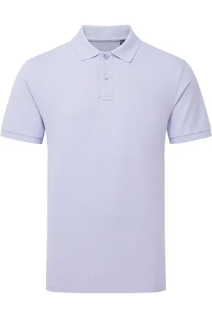 Asquith Heren Poloshirt met korte mouwen (Lavendel)