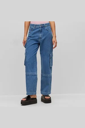 HUGO BOSS Dames Gashia Relaxed-Fit Jeans in