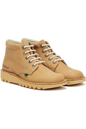 Kickers Kick Hi Heren Tan Nubuck Laarzen