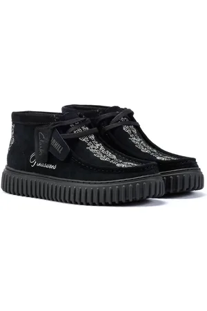 Clarks Main Torhill Woven Suede Laarzen