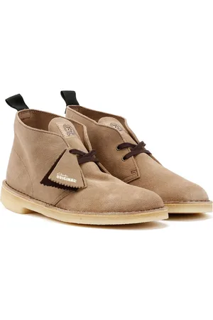 Clarks Desert Wolf Suede Heren Chocolade Laarzen