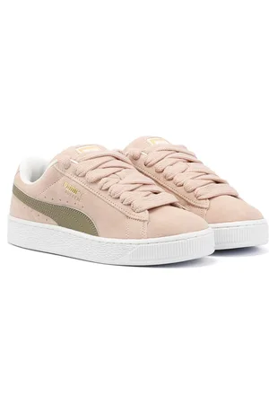 PUMA Suede XL Suede Damestrainers Roos/Kwarts