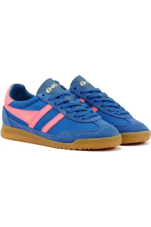 Gola Tornado Dames Saffier/Fluoroze Sportschoenen