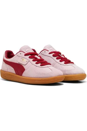 PUMA Palermo Leather Rose/Dark Crimson-trainers