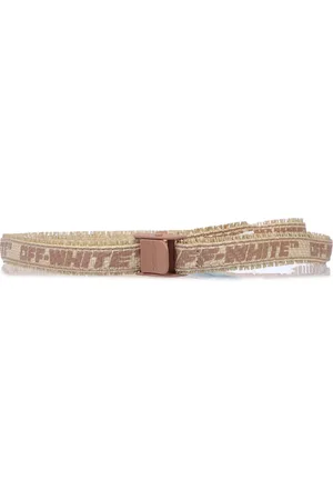 OFF-WHITE Accessories Off White Industrial Belt in Beige