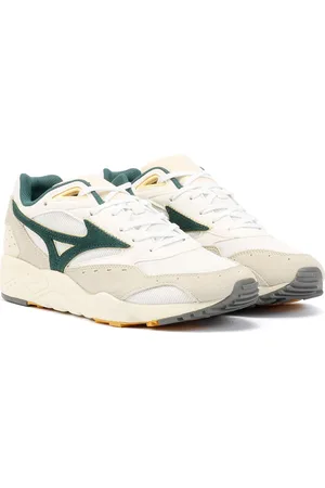 Mizuno Contender S Zand/Bistro Groen Sportschoenen