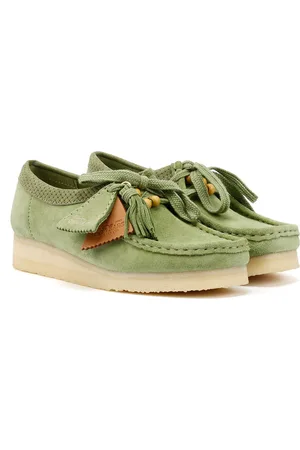 Clarks Wallabee Suede Damesschoenen Apple