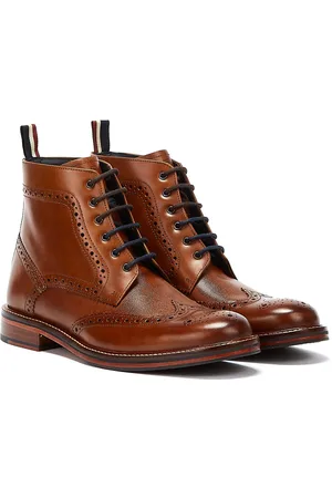 Ben Sherman Alfred Brogue Heren Tan Laarzen