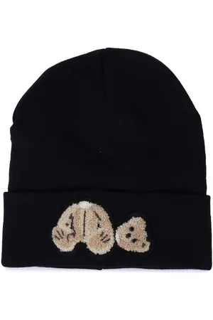 Palm Angels Accessories Bear Beanie in Black