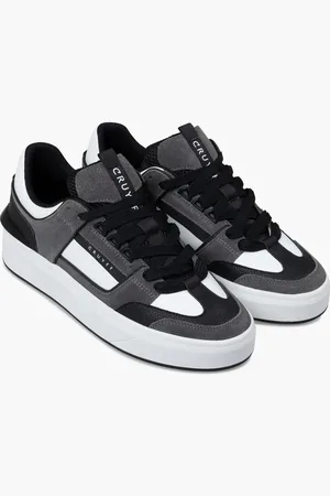 Cruyff Cruyff Kickturn Leather Heren Mid /Wit Sportschoenen
