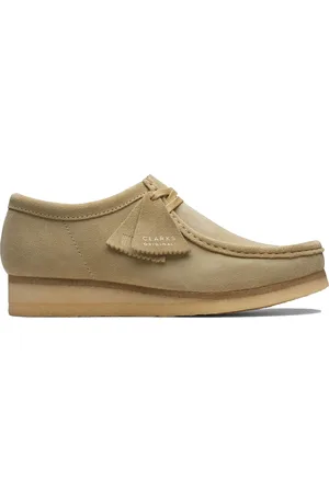Clarks Wallabee Schoen Maple Suede