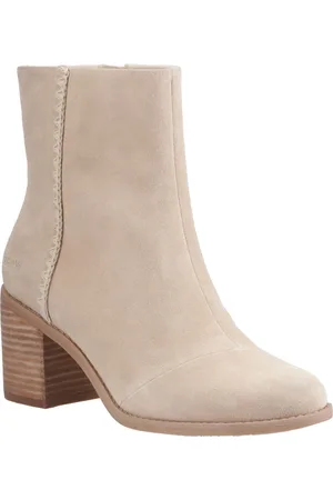 TOMS Evelyn Leather Vrouwen Laarzen Natuurlijk