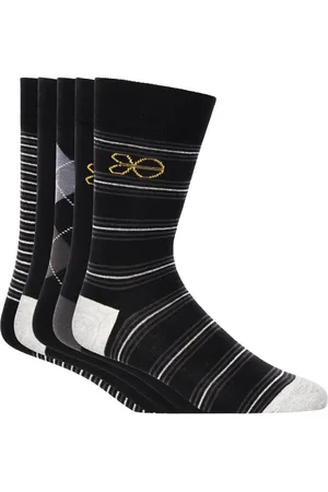 Crosshatch Heren Regaline Crew Sokken (Set van 5)