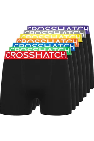Crosshatch Heren Septet Boxershorts (Set van 7) (Veelkleurig)