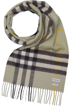 Burberry Kasjmier omkeerbare sjaal greige