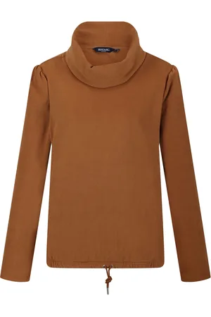 Regatta Dames/Dames Adarae Fleece Sweatshirt met Rol Hals (Rubber)